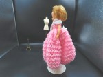 10 inch bl pink knit dress side